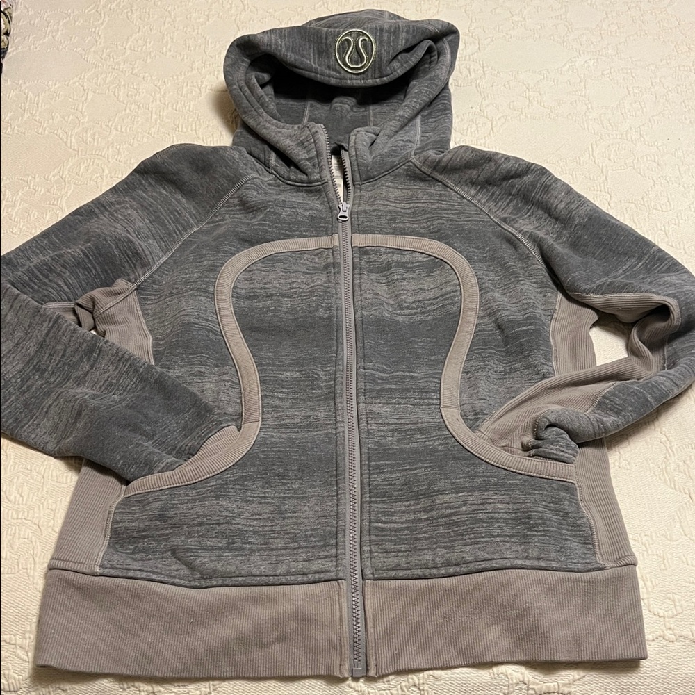 lululemon athletica Gray and Tan Jacket